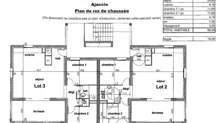 PLAN REZ DE CHAUSSEE